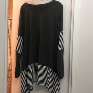 Black, white and Grey Tunic